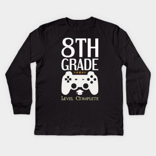 8th Grade Level Complete Kids Long Sleeve T-Shirt